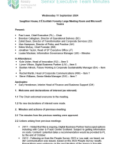 Executive Board (SFEB) minutes - 11 September 2024